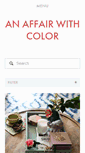 Mobile Screenshot of anaffairwithcolor.com